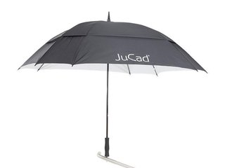 JuCad ombrello da golf antivento 68" con pin, nero