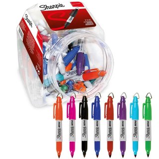 Ostatní Sharpie Mini Permanent Marker pennarelli permanenti, colori assortiti