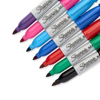 Ostatní Sharpie Mini Permanent Marker pennarelli permanenti, colori assortiti