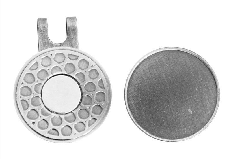 Longridge Deluxe Cap Clip e Segnapalla, argento