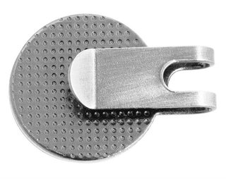 Longridge Deluxe Cap Clip e Segnapalla, argento