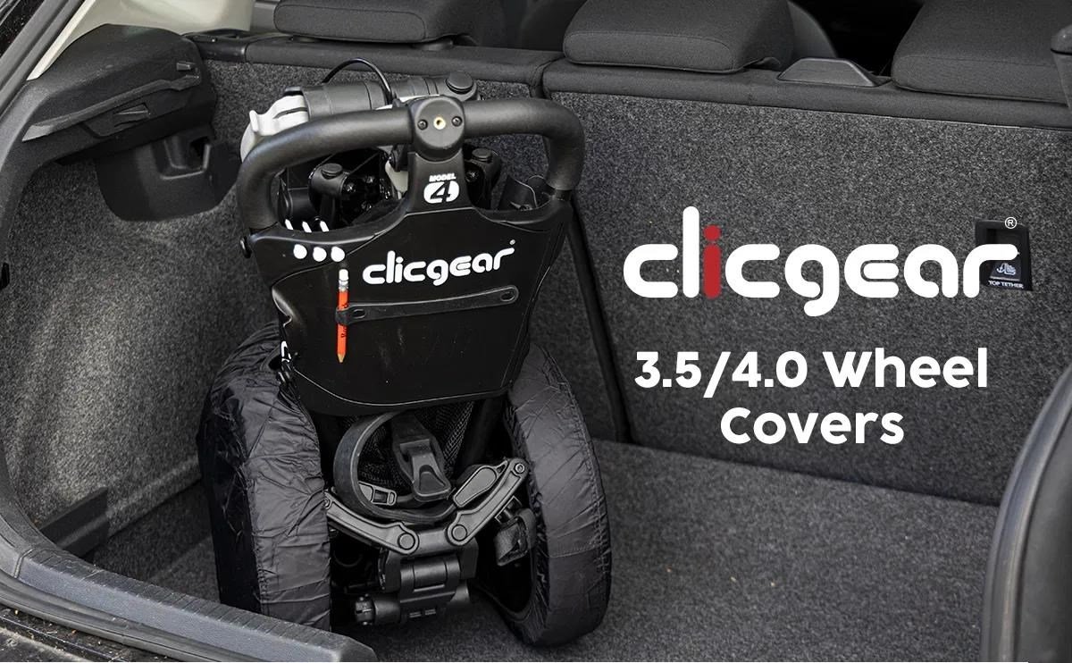 Clicgear Wheel Cover per 1.0/2.0/3.0/3.5+/4/RV3J, nero