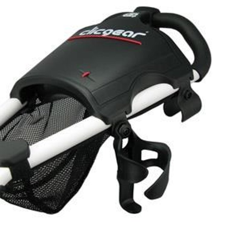 Clicgear Trolley Cup Holder, standard (1L bottle), nero