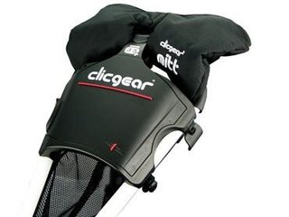 Clicgear Mitt guanti da carrello, nero