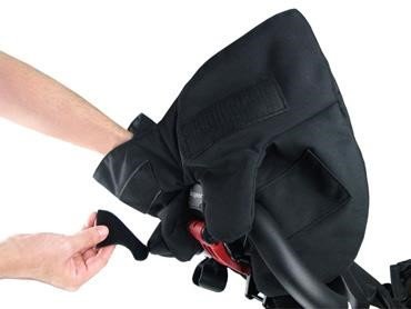 Clicgear Mitt guanti da carrello, nero