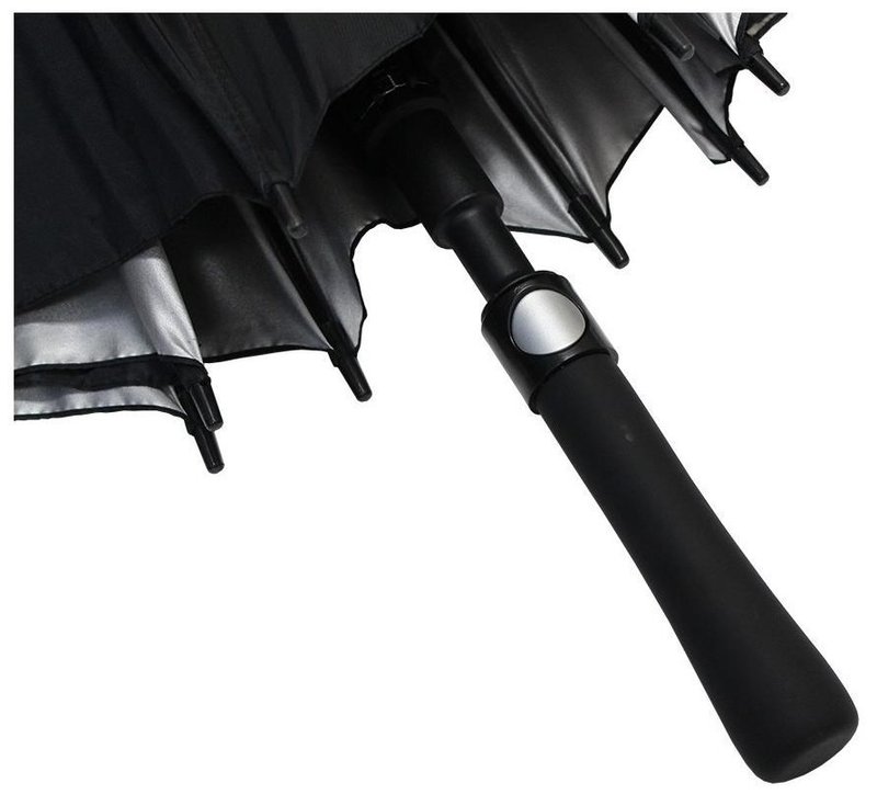 Axglo Axglo Auto Open ombrello 68", nero/nero