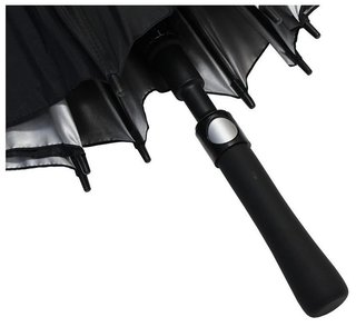 Axglo Axglo Auto Open ombrello 68", nero/nero