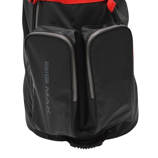 Big Max DriLite travel bag, nero/rosso