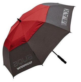 Big Max Aqua UV ombrello 60", antracite/rosso