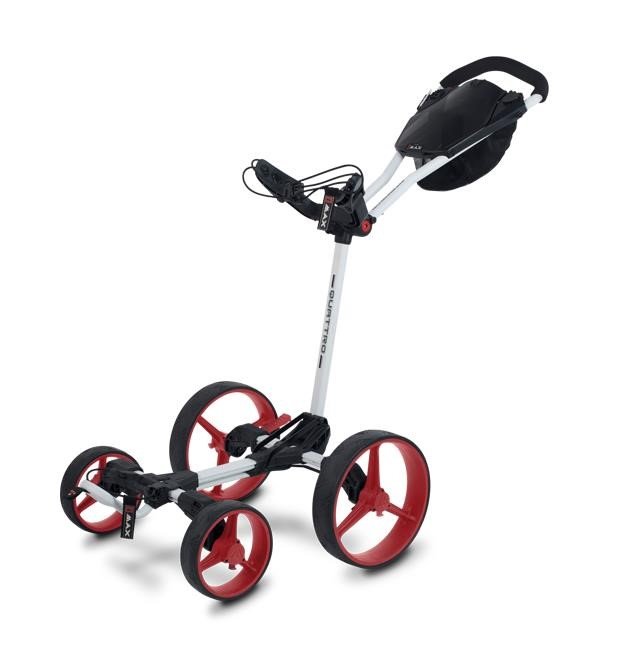 Big Max Blade Quattro carrello manuale, bianco-rosso