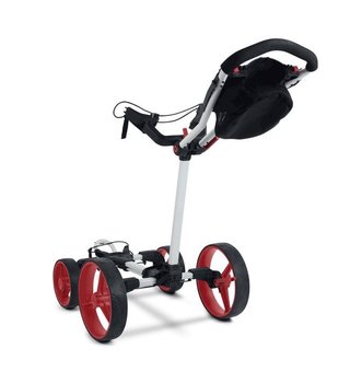 Big Max Blade Quattro carrello manuale, bianco-rosso