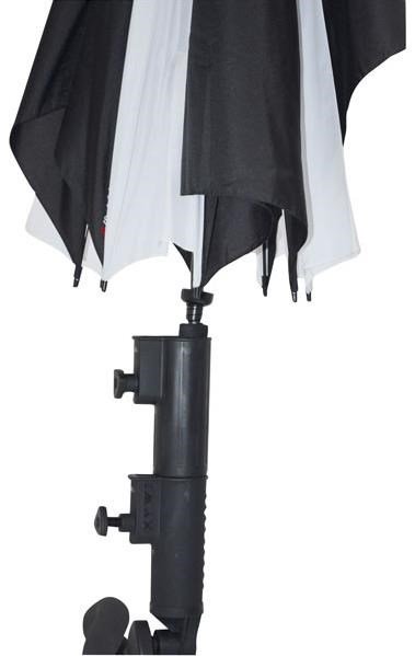 Big Max Quick Fix (QF) Extender porta-ombrello per carrello, nero