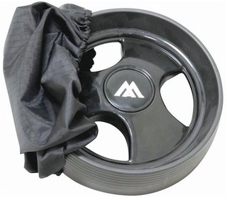 Big Max Wheel Cover accessorio per carrello, nero