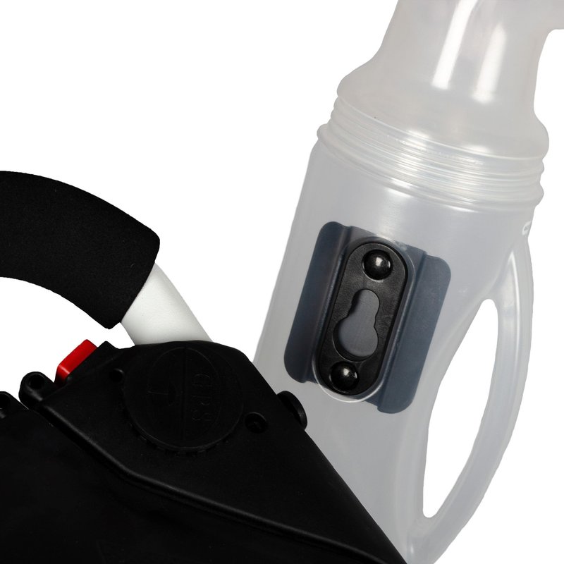 Big Max Quick Lok Sand and Seed Bottle, nero