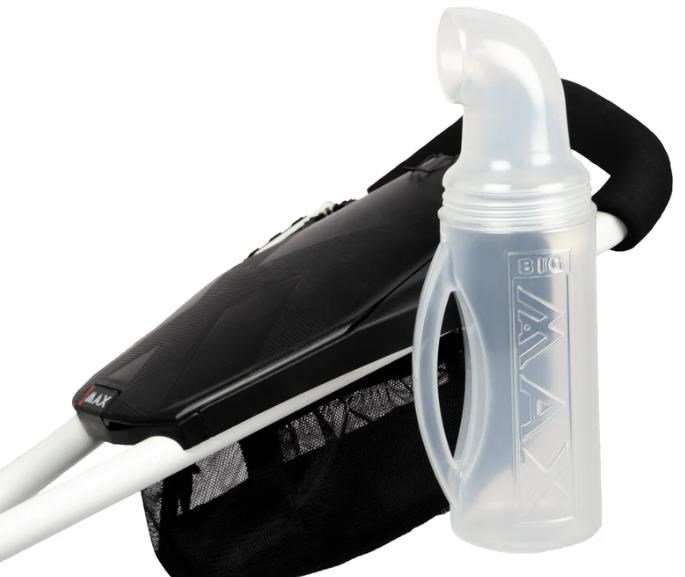 Big Max Quick Lok Sand and Seed Bottle, nero