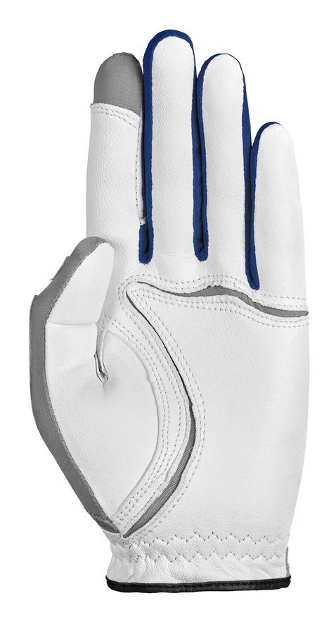 Zoom Zoom Tour guanto da golf da uomo, bianco/argento/blu