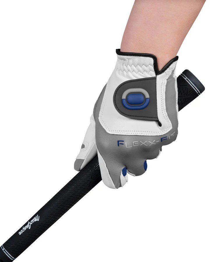 Zoom Zoom Tour guanto da golf da uomo, bianco/argento/blu