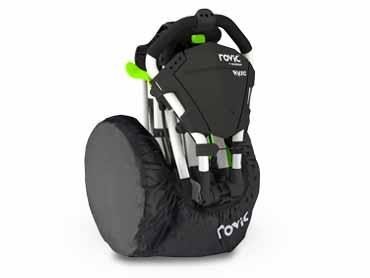 Clicgear Rovic RV1C/RV1S copriruota, nero