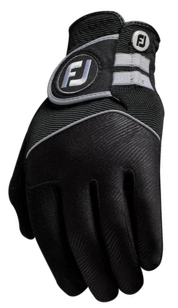 Footjoy RainGrip guanto da golf uomo, nero