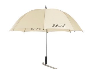 JuCad ombrello da golf 68" con pin, beige
