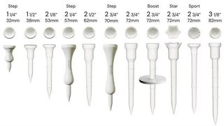 Lignum Tee 72mm (2 3/4") 10pack + disc