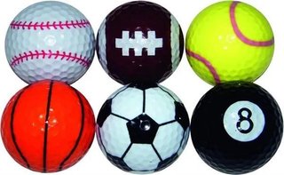 Longridge Sports palline da golf, mix di colori