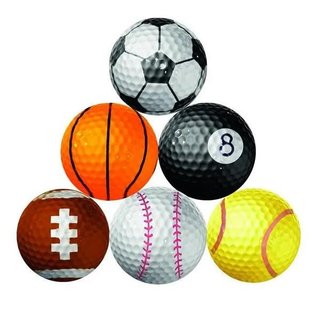 Longridge Sports palline da golf, mix di colori