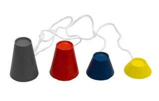 Longridge Jumbo Rubber Winter Tees, 4 pezzi