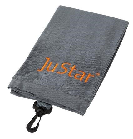 JuStar TriFold asciugamano da golf, grigio