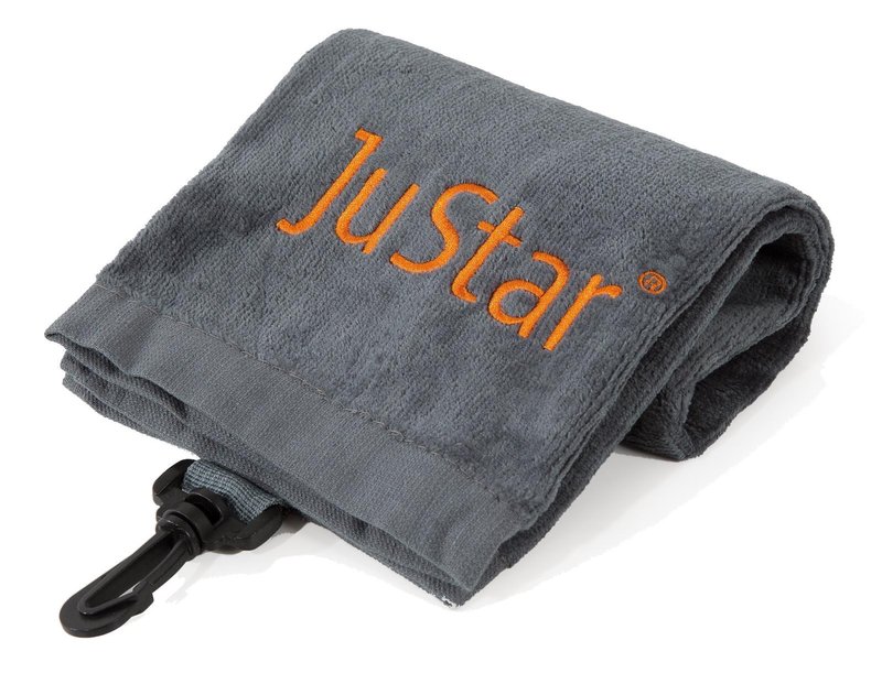 JuStar TriFold asciugamano da golf, grigio