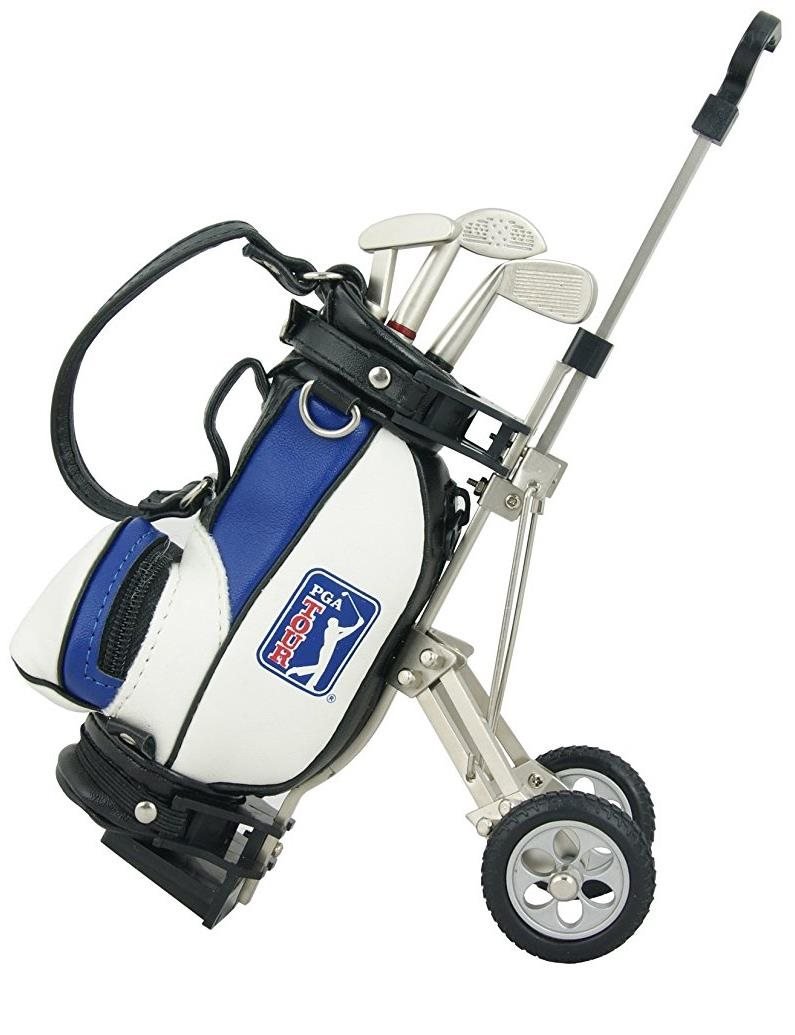 PGA Tour PGA Tour Desktop Golf Bag and Pen Set accessori, multicolore