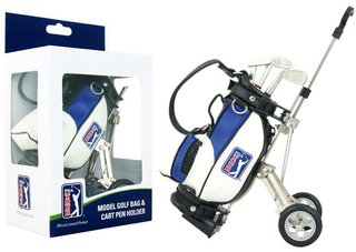 PGA Tour PGA Tour Desktop Golf Bag and Pen Set accessori, multicolore