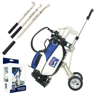 PGA Tour PGA Tour Desktop Golf Bag and Pen Set accessori, multicolore