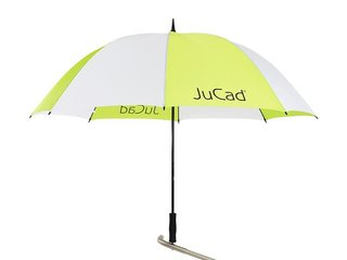 JuCad ombrello da golf 68" con pin, verde/bianco