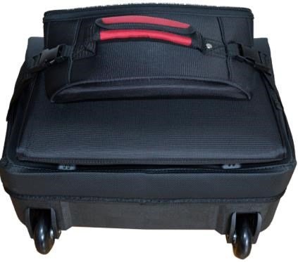 Big Max IQ 2 travel cover borsa da viaggio, nero/rosso