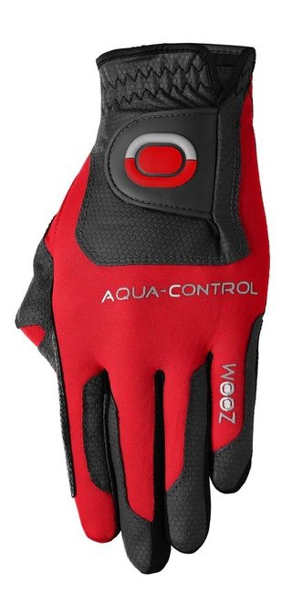 Zoom Zoom Aqua Control guanto da golf uomo, rosso