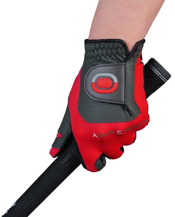 Zoom Zoom Aqua Control guanto da golf uomo, rosso