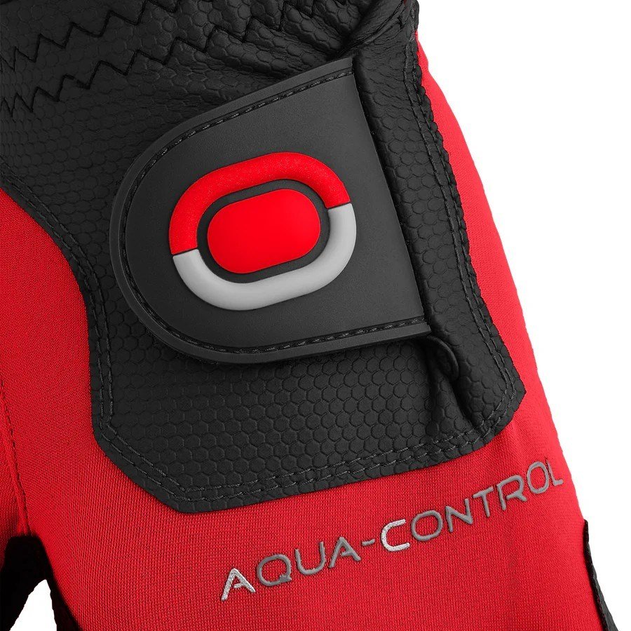 Zoom Zoom Aqua Control guanto da golf uomo, rosso