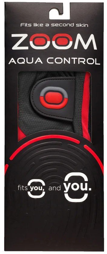 Zoom Zoom Aqua Control guanto da golf uomo, rosso