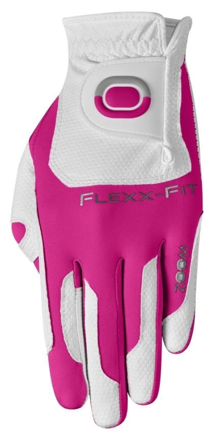 Zoom Zoom Weather guanto da golf donna, bianco/fucsia