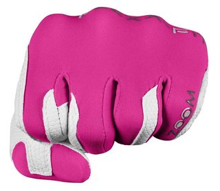 Zoom Zoom Weather guanto da golf donna, bianco/fucsia