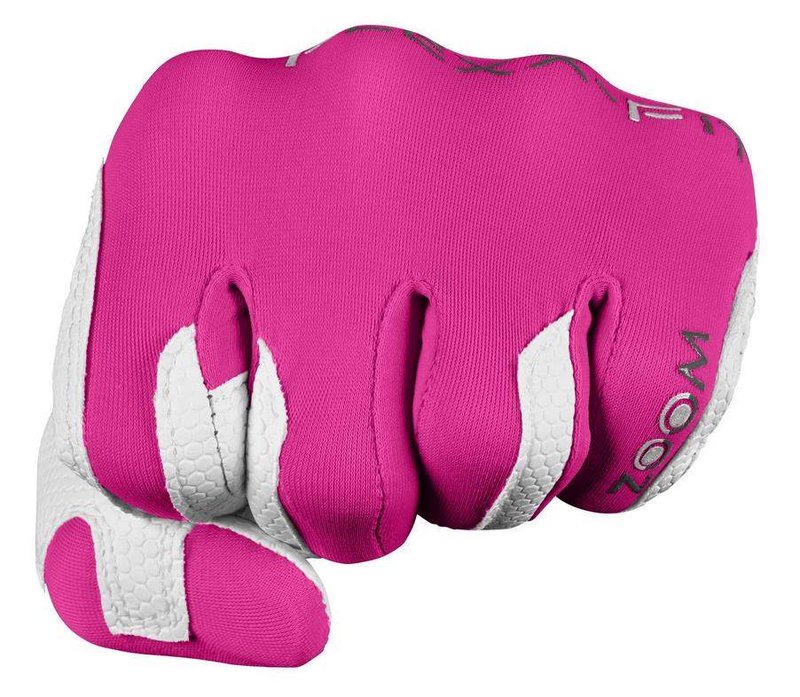Zoom Zoom Weather guanto da golf donna, bianco/fucsia