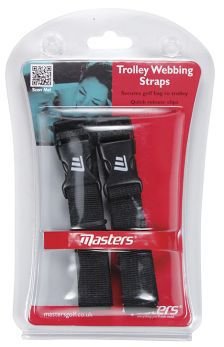 Masters Trolley Webbing Straps accessori per carrello, nero