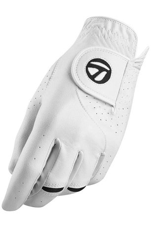 TaylorMade Stratus Tech guanto da golf uomo, bianco