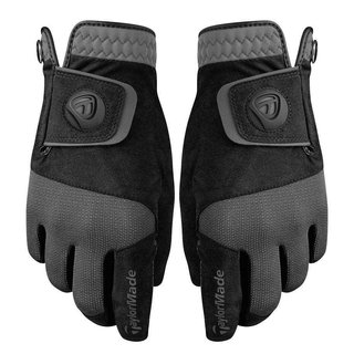 TaylorMade Rain Control guanti da golf uomo, nero