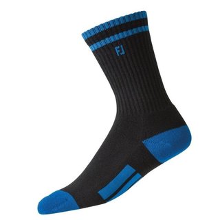FootJoy ProDry Crew junior calzini, nero/blu