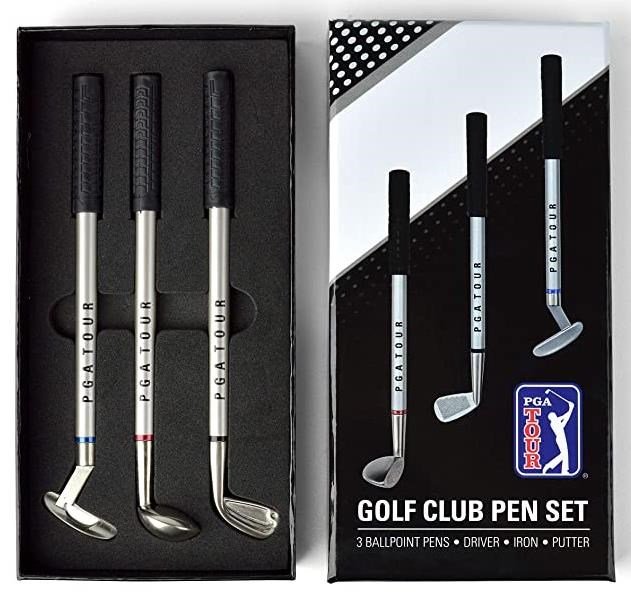 PGA Tour PGA Tour Golf Club Pen Set accessori, multicolore