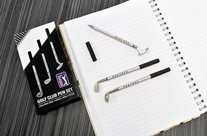 PGA Tour PGA Tour Golf Club Pen Set accessori, multicolore
