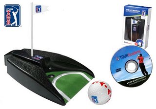 PGA Tour Auto Putt Returner con guideball e DVD
