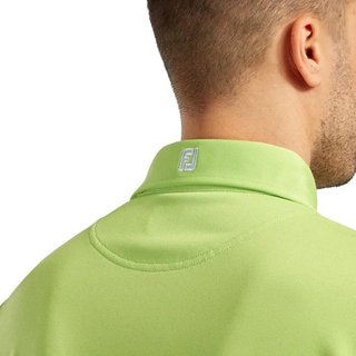 FootJoy Stretch Pique Solid polo da uomo, lime